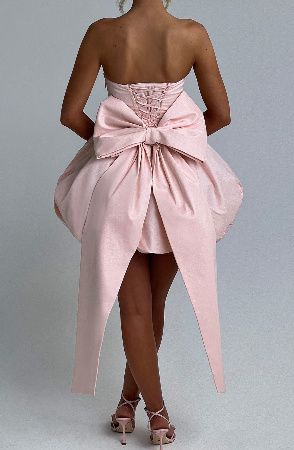 Strapless Corset Mini Dress
