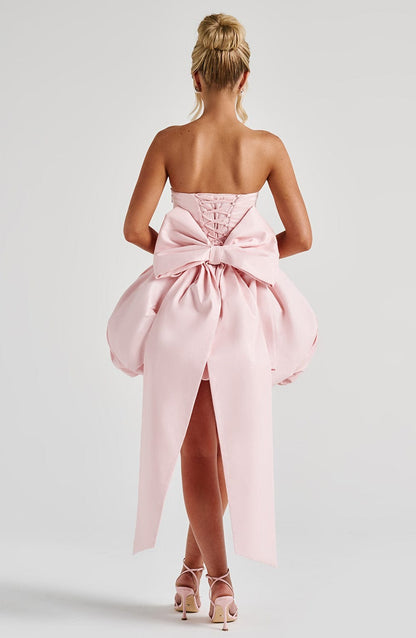 Strapless Corset Mini Dress