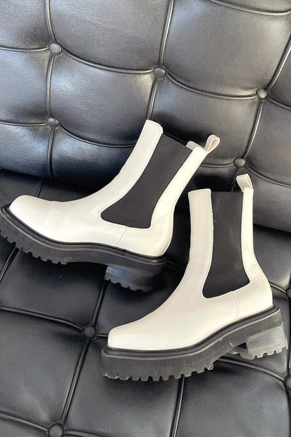 Platform Chelsea Boots