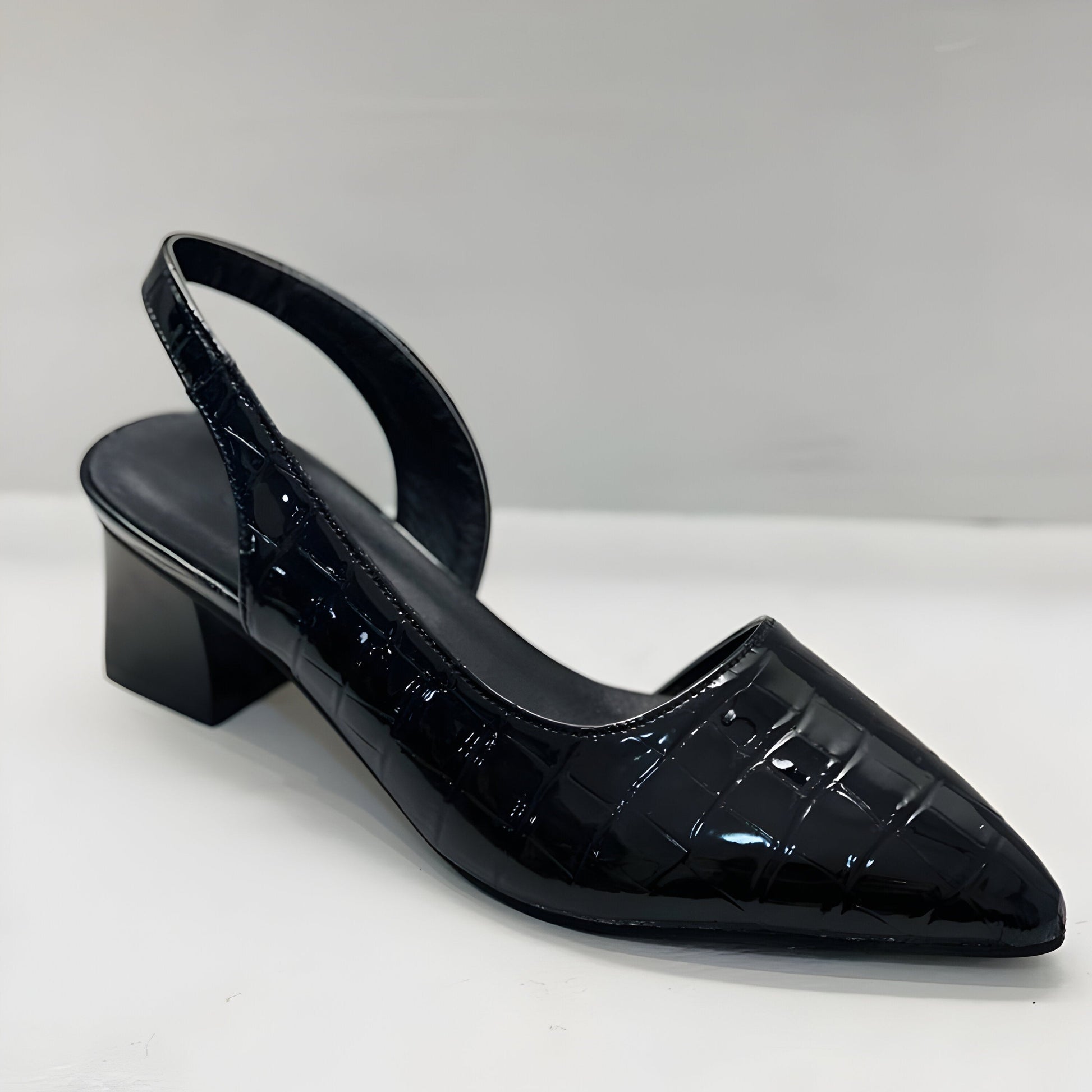 Block Heel Pumps