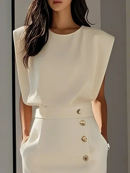 Sleeveless Bodycon Midi Dress