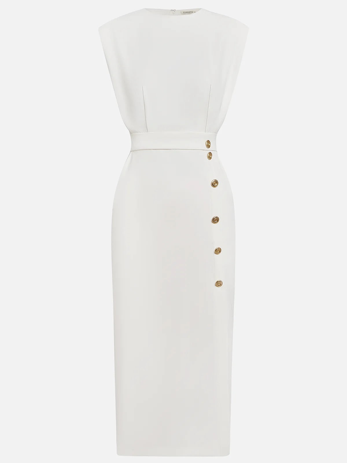 Sleeveless Bodycon Midi Dress