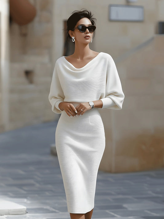 Bodycon Midi Sweater Dress