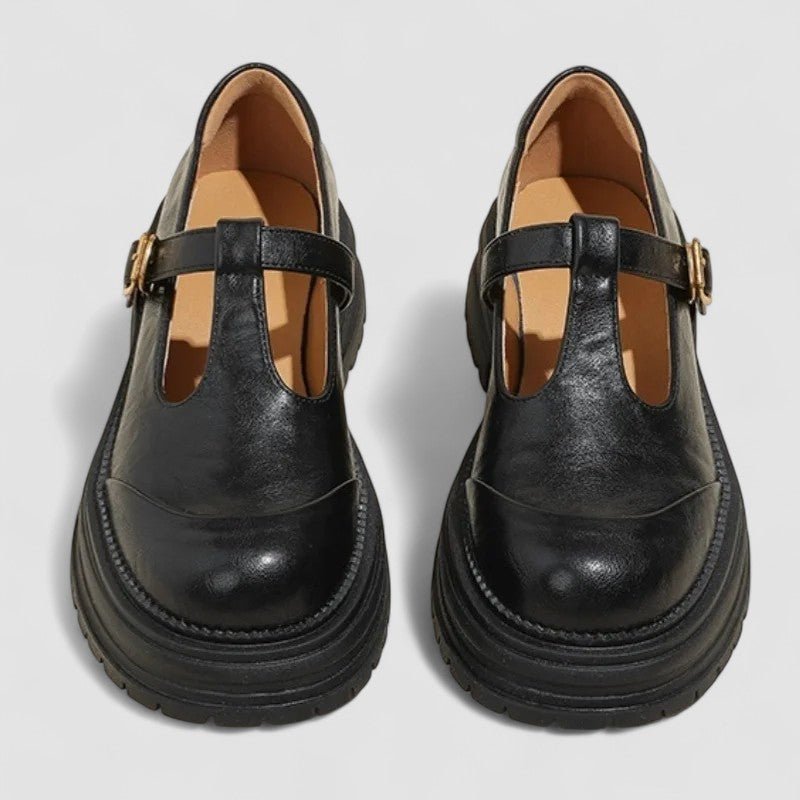 Women's Leather Mary Jane Shoes