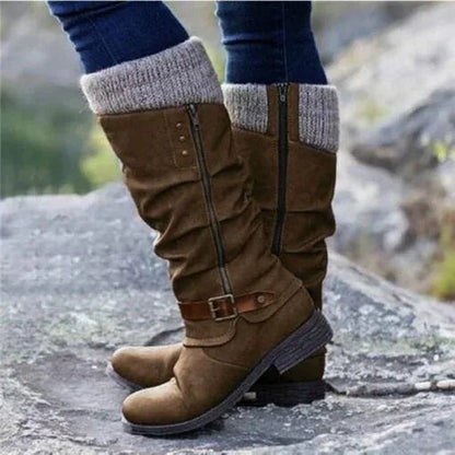 Winter Ankle Boots - Brown