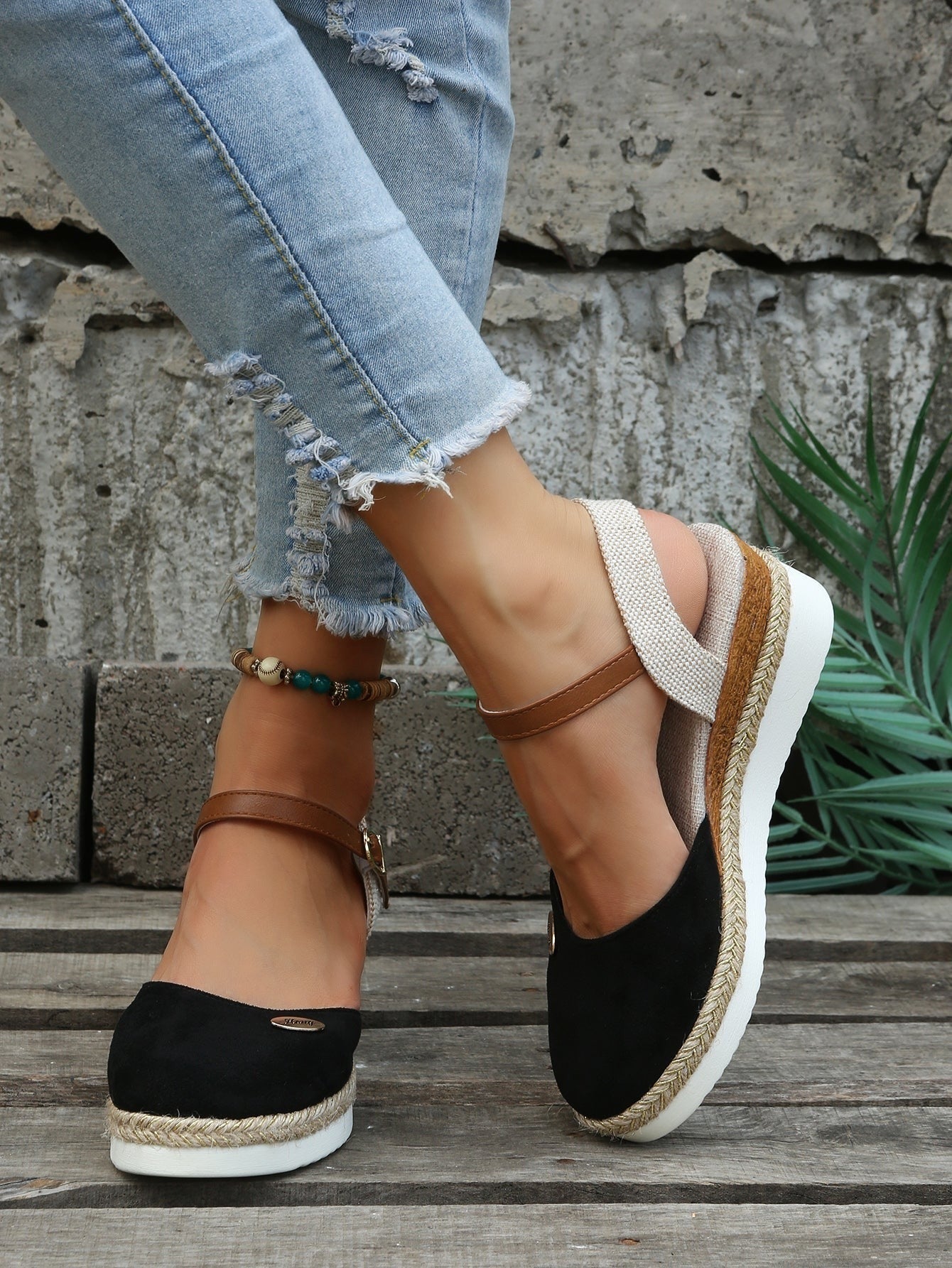 Platform Wedge Espadrilles