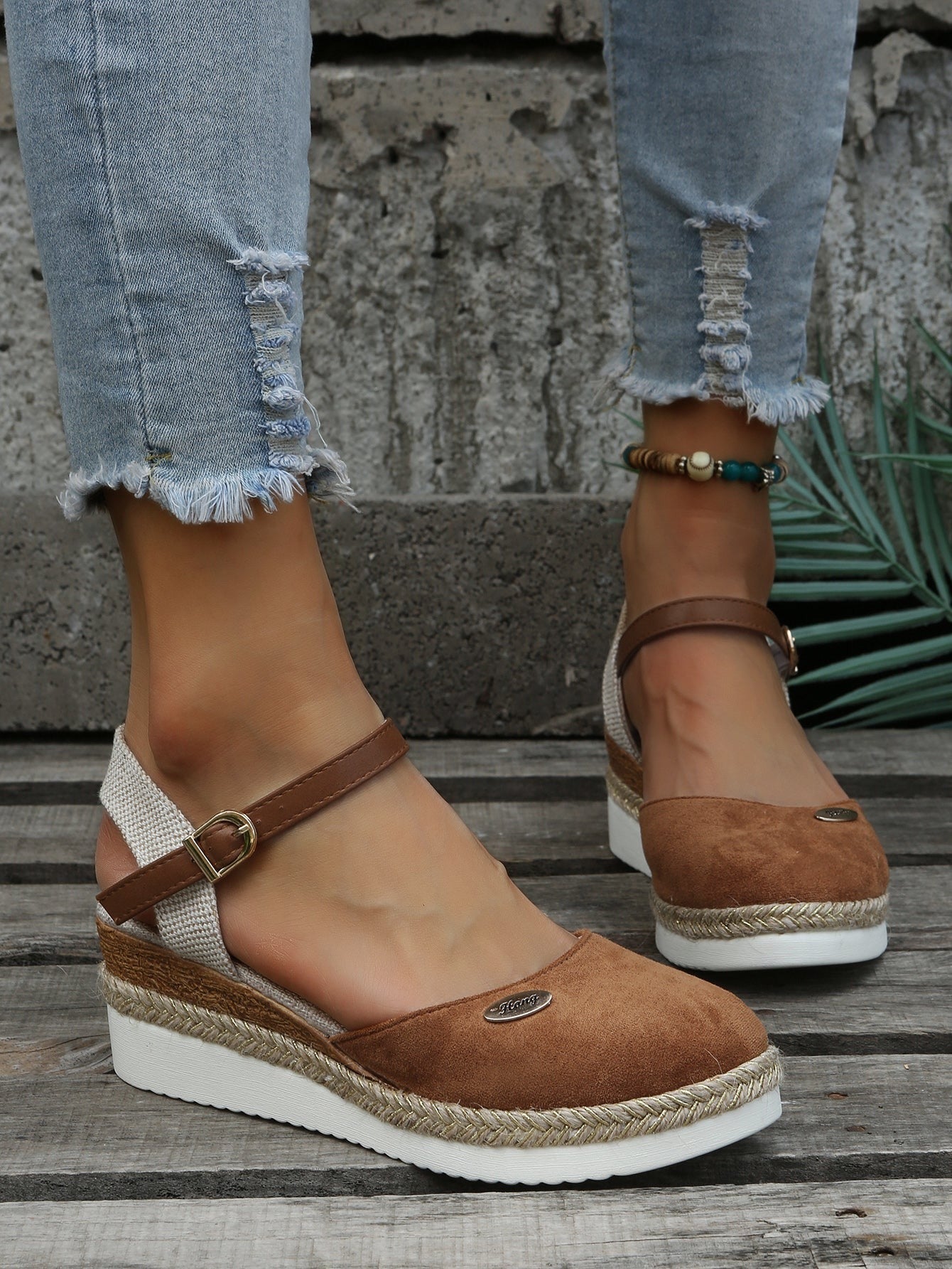 Platform Wedge Espadrilles