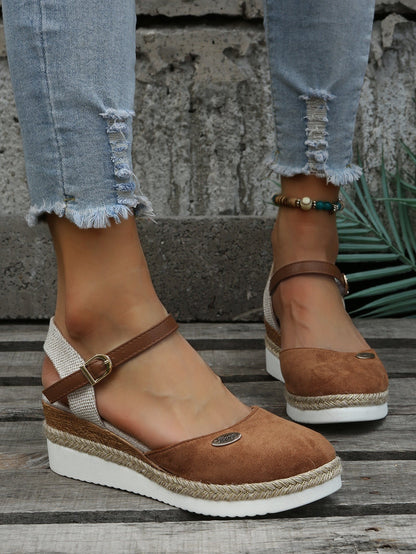 Platform Wedge Espadrilles