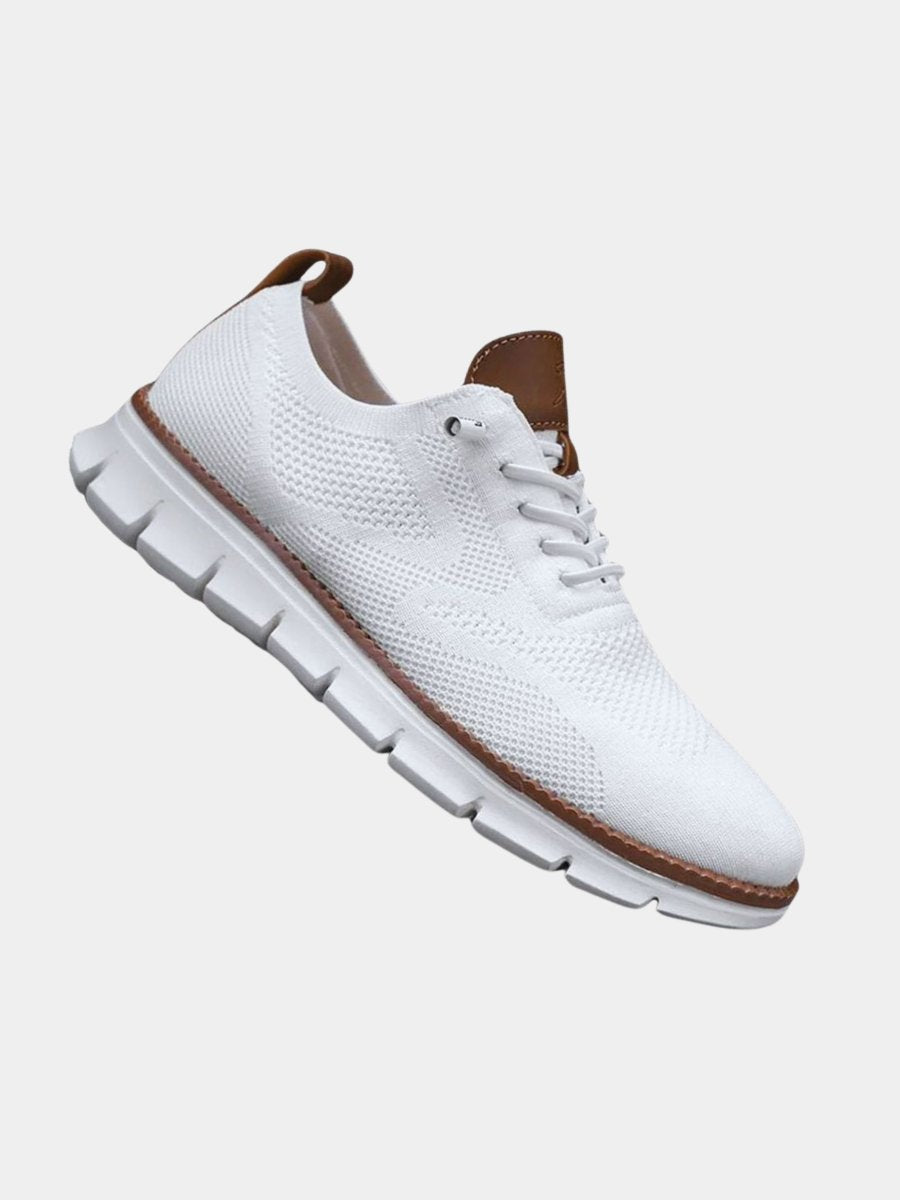 Men's Knit Lace-Up Sneakers