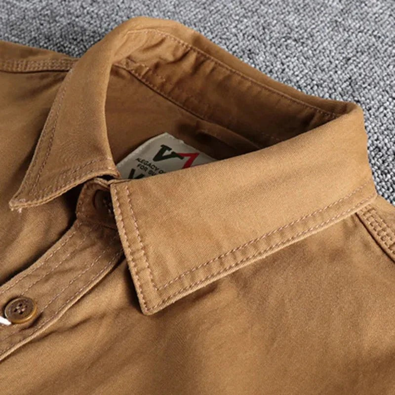 Long Sleeve Cargo Shirt