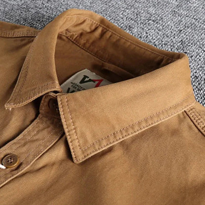 Long Sleeve Cargo Shirt