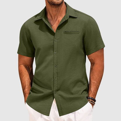 Short Sleeve Shirt - Green