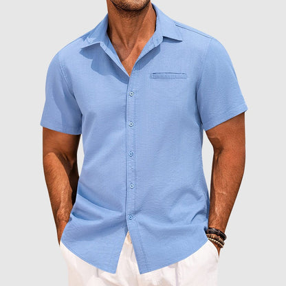 Short Sleeve Shirt - Blue