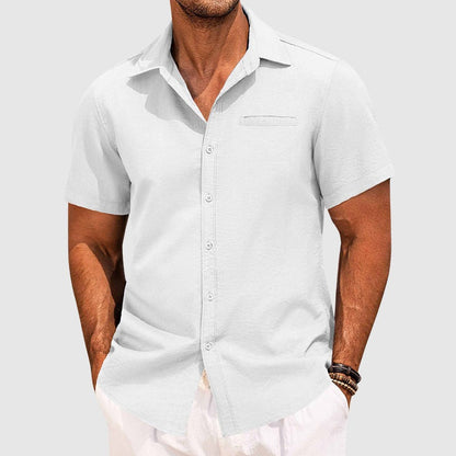 Short Sleeve Shirt - White