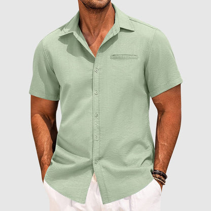 Short Sleeve Shirt - Light Green