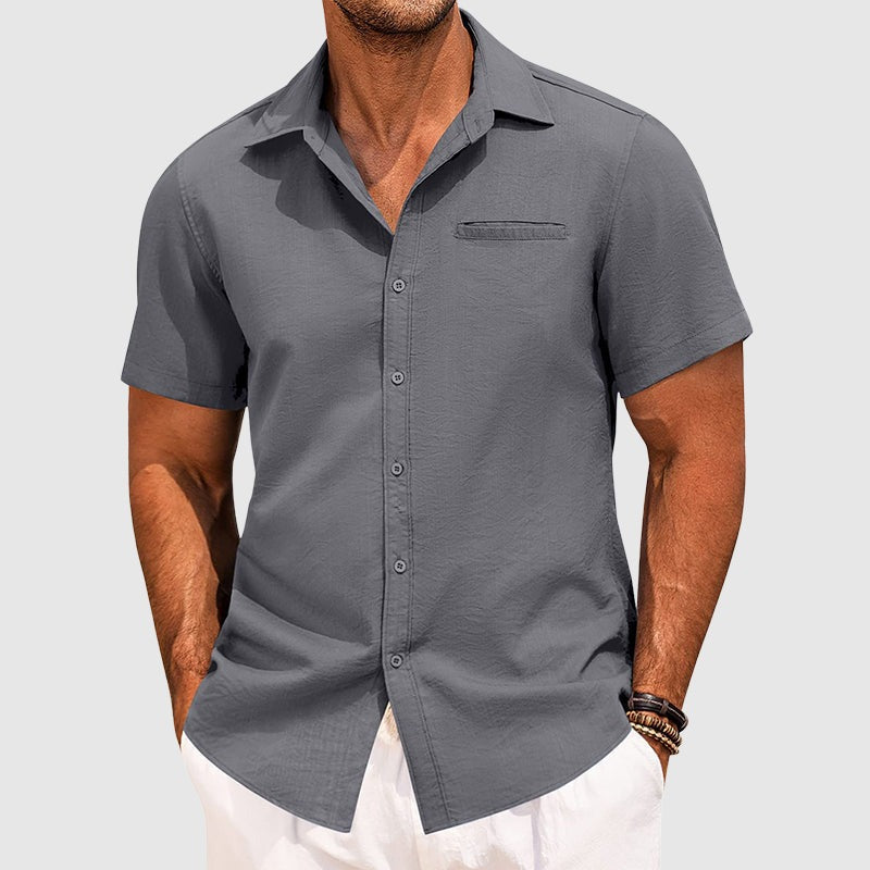 Short Sleeve Shirt - Gray