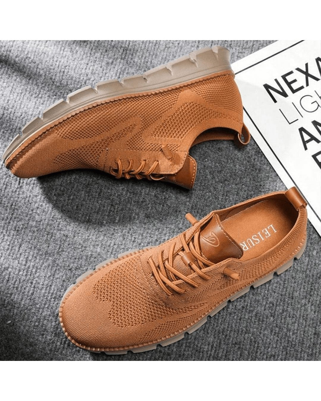 Men's Knit Oxford Sneakers