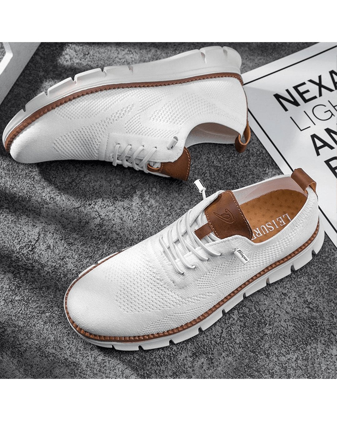 Men's Knit Oxford Sneakers