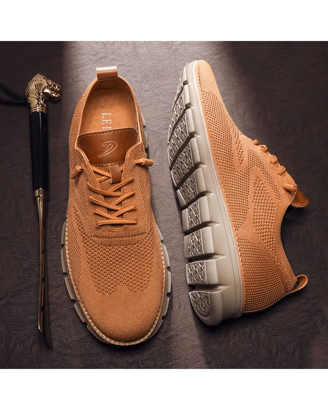 Men's Knit Oxford Sneakers