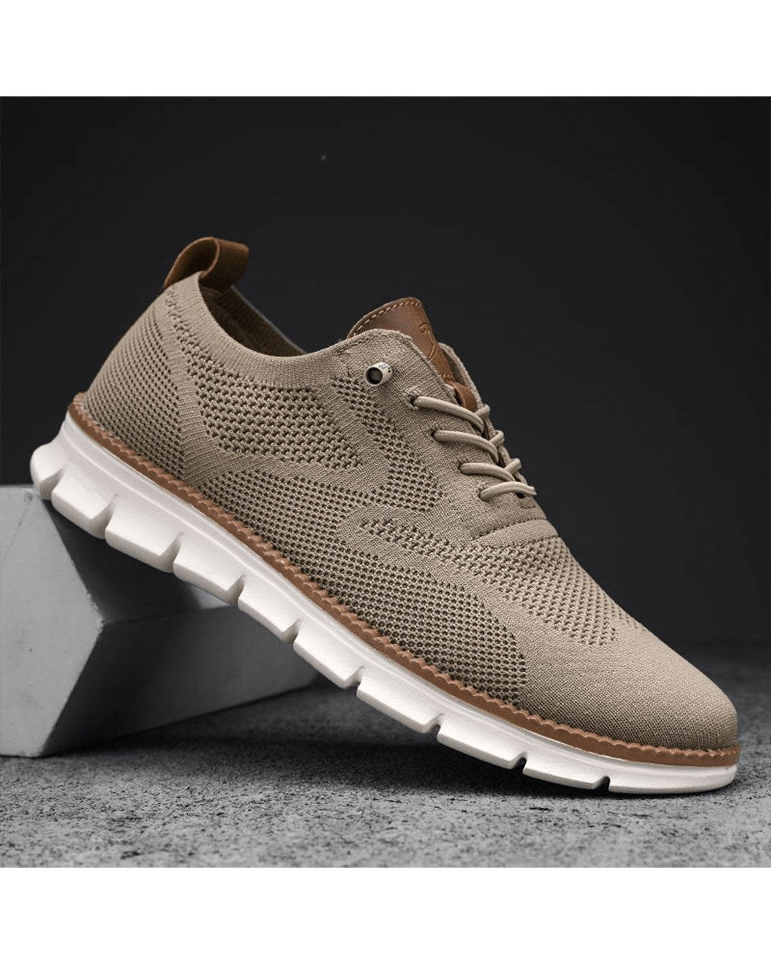Men's Knit Oxford Sneakers