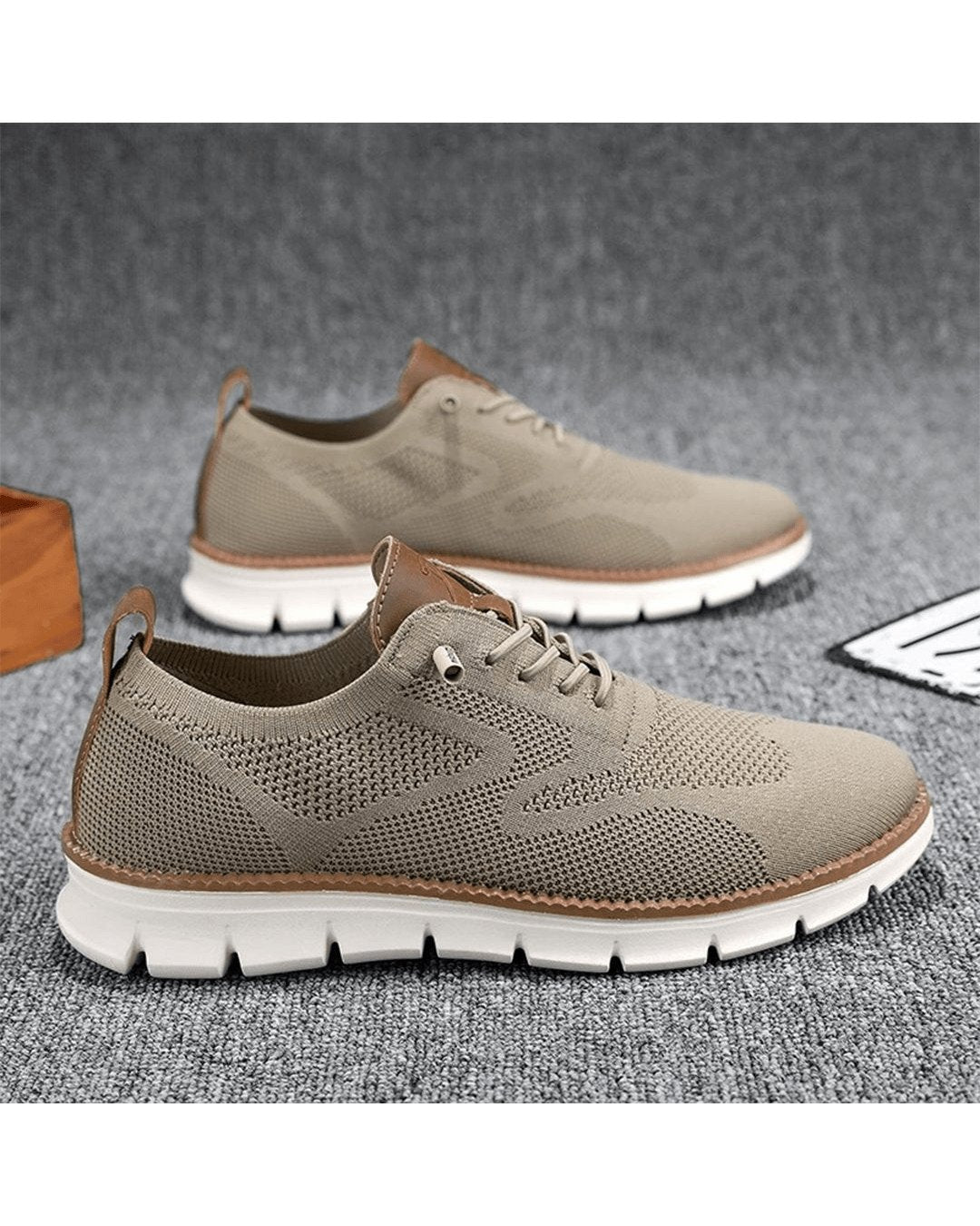 Men's Knit Oxford Sneakers