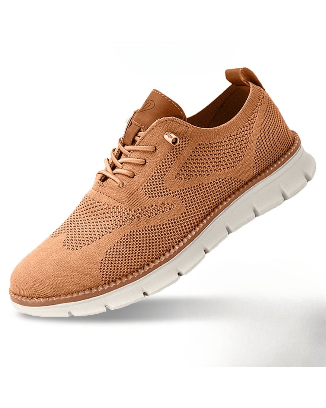 Men's Knit Oxford Sneakers - Caramel