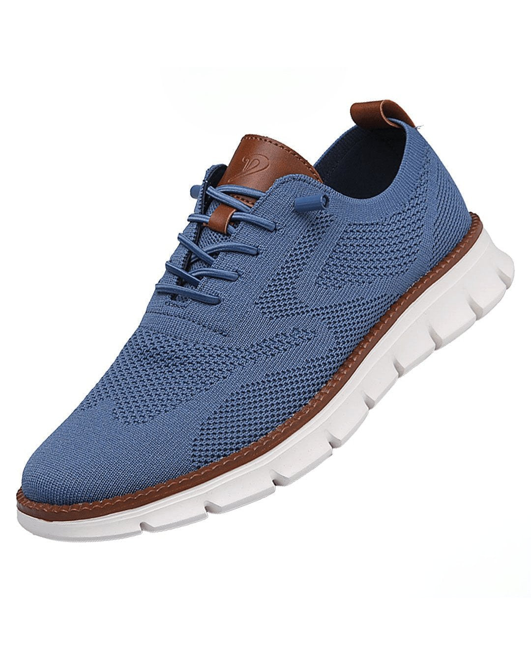 Men's Knit Oxford Sneakers - Blue