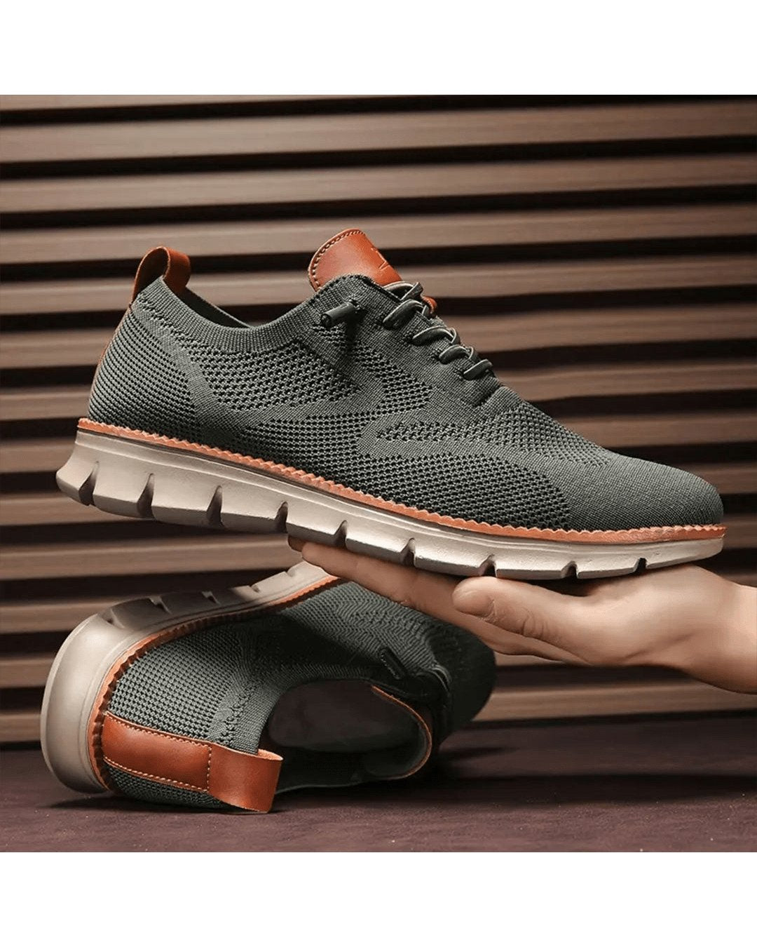 Men's Knit Oxford Sneakers