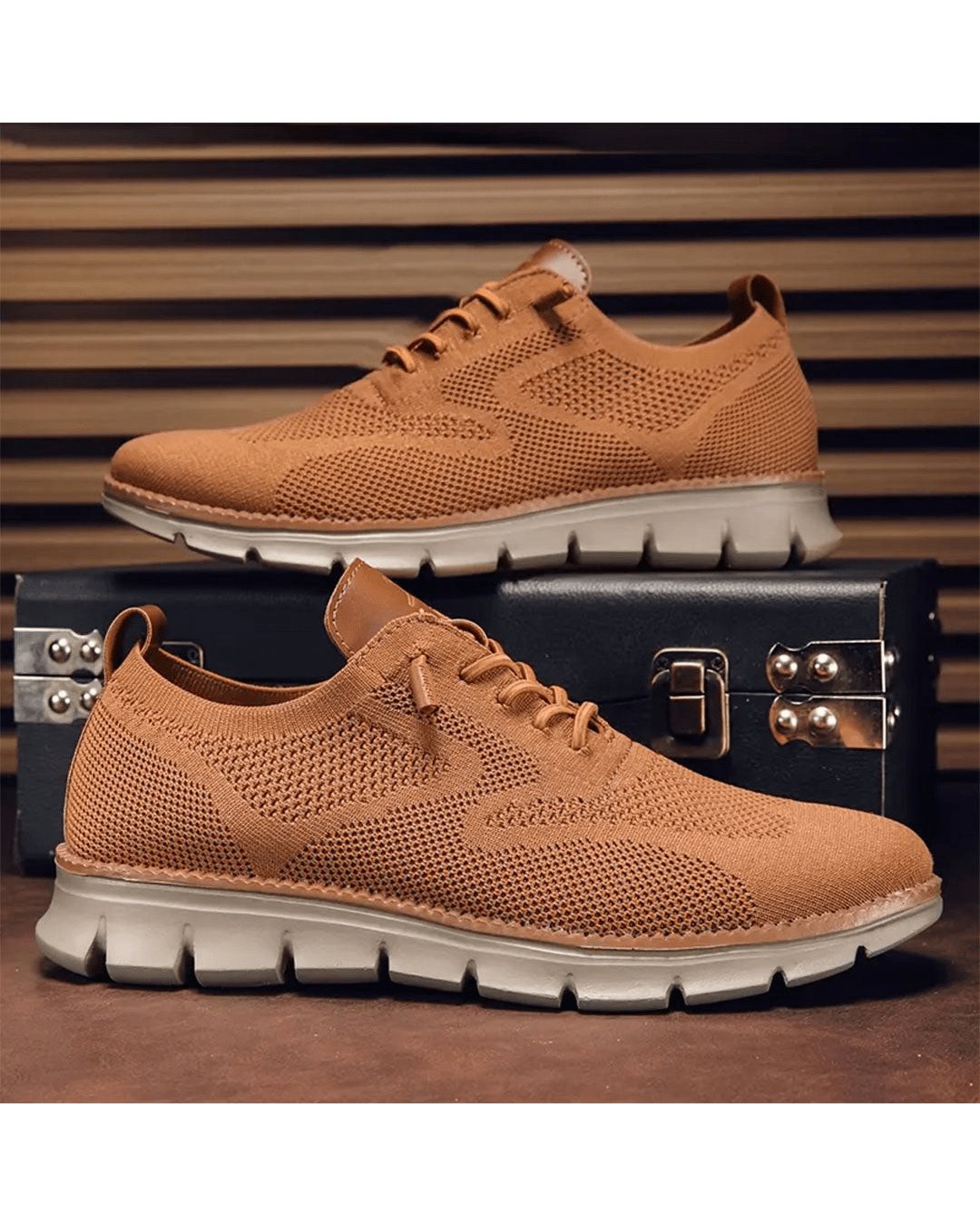 Men's Knit Oxford Sneakers