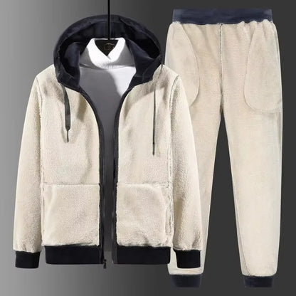 Hooded Tracksuit Two Piece Set