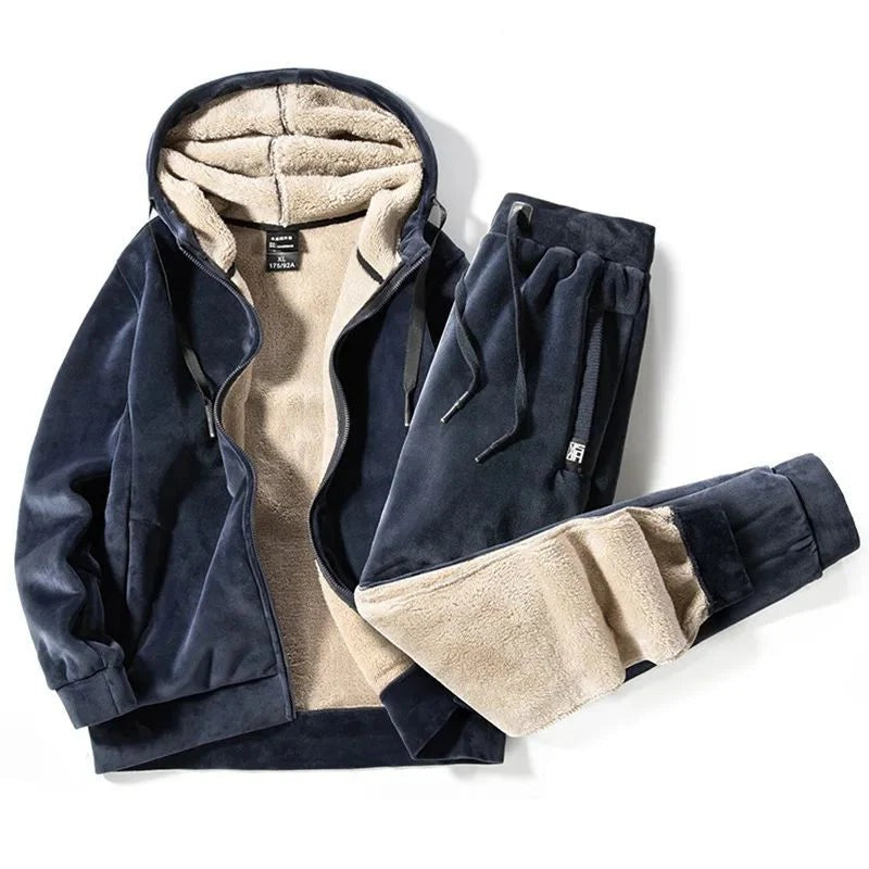 Hooded Tracksuit Two Piece Set