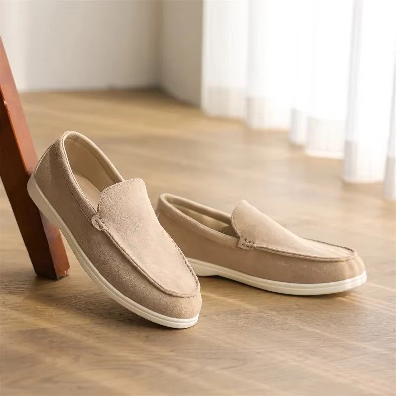 Men's Suede Slip-On Loafers