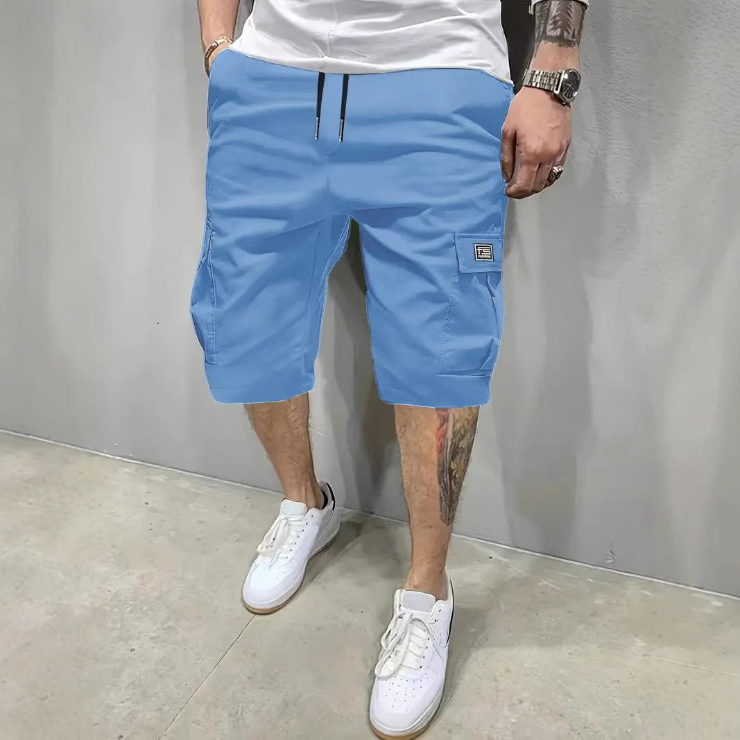 Men's Cargo Shorts - Blue