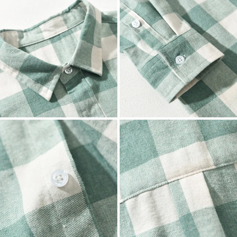 Buffalo Plaid Flannel Shirt