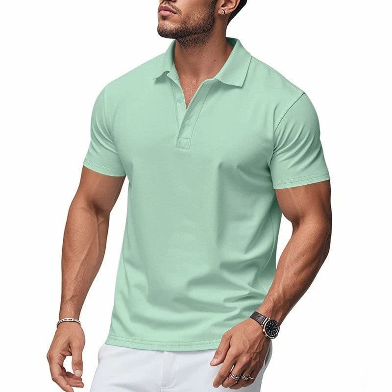 Men's Polo Shirt - Mint Green