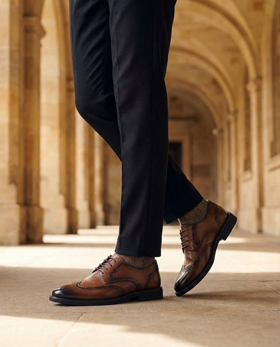 Men's Wingtip Brogue Oxford Shoes