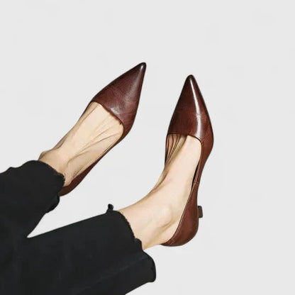 Pointed Toe Kitten Heels