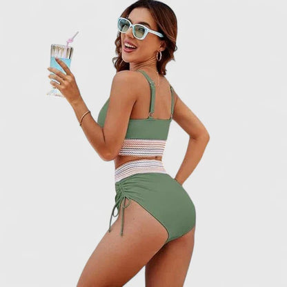 High Waisted Bikini Two Piece Set