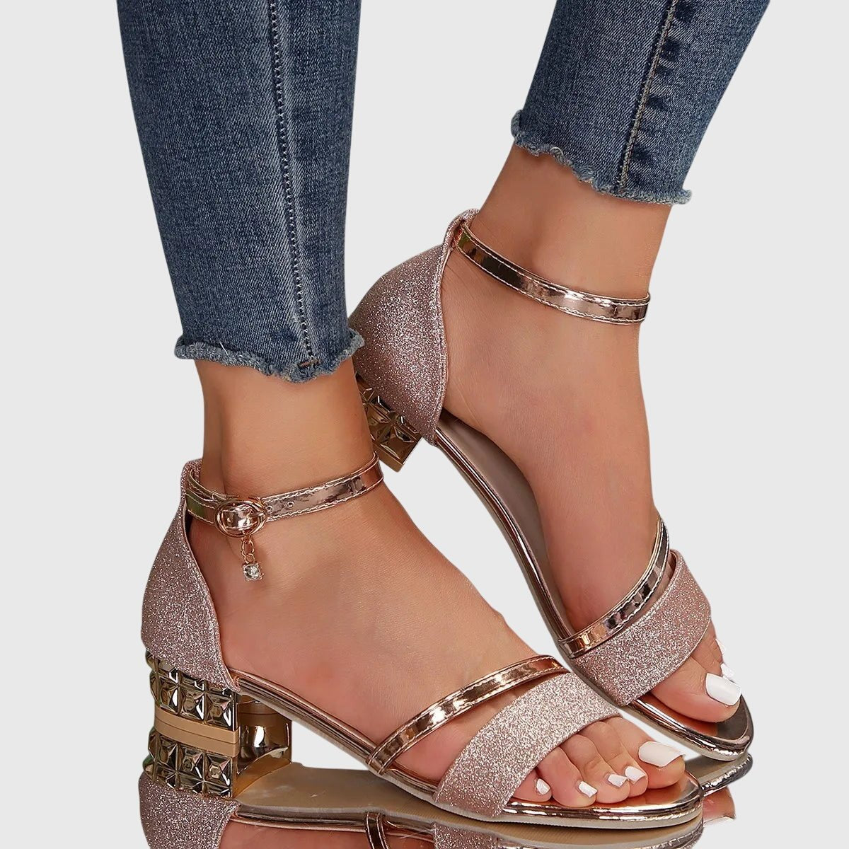 Women's Party Block Heel Sandals
