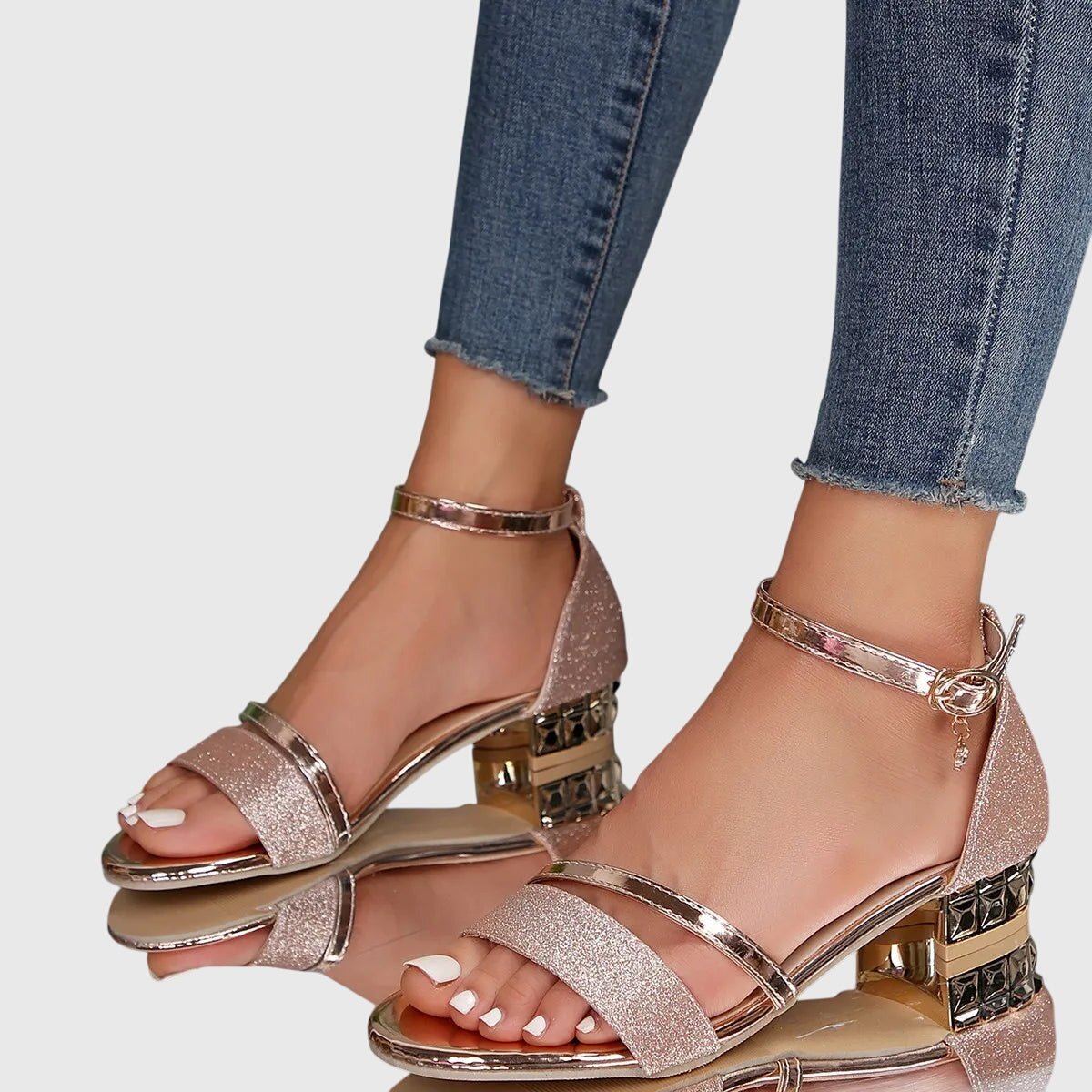 Women's Party Block Heel Sandals