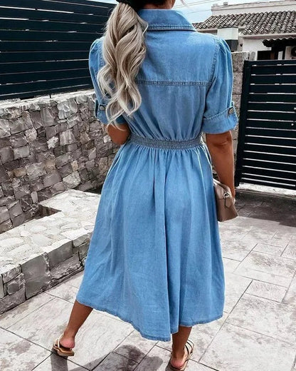 Denim Shirt Dress