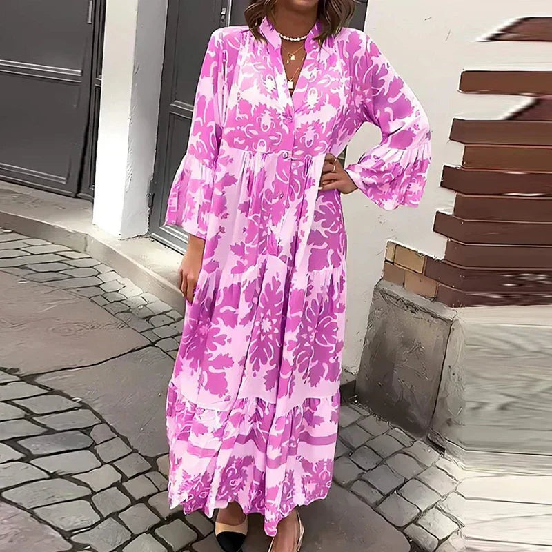 Women's Maxi Dress - Purple
