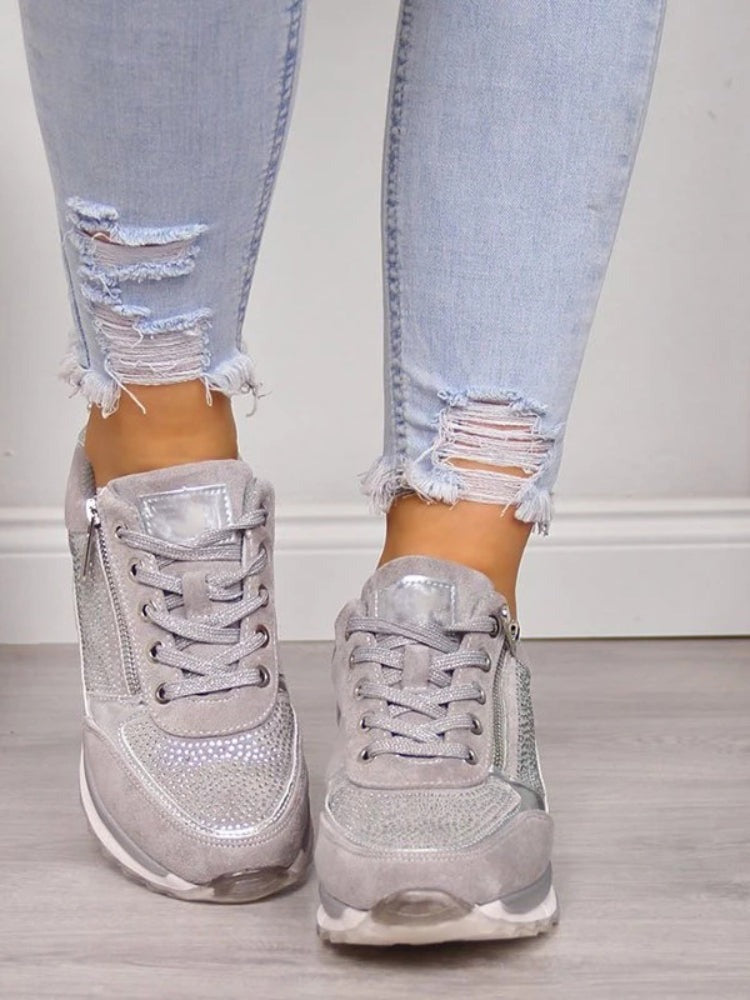 Platform Wedge Sneakers