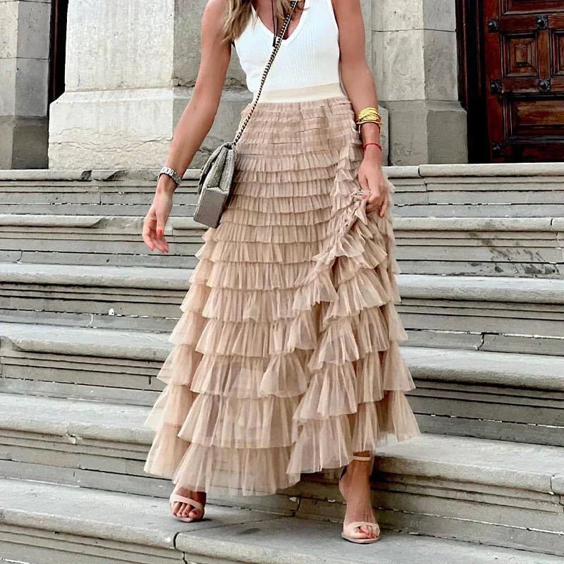 Women's Tulle Maxi Skirt