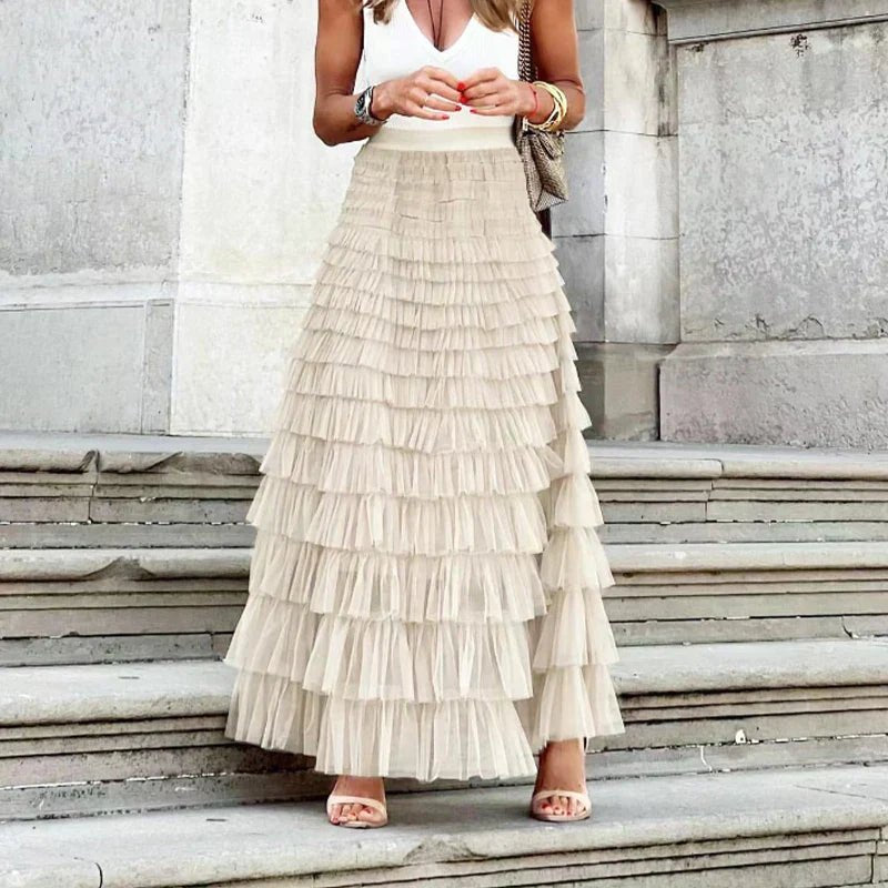 Women's Tulle Maxi Skirt