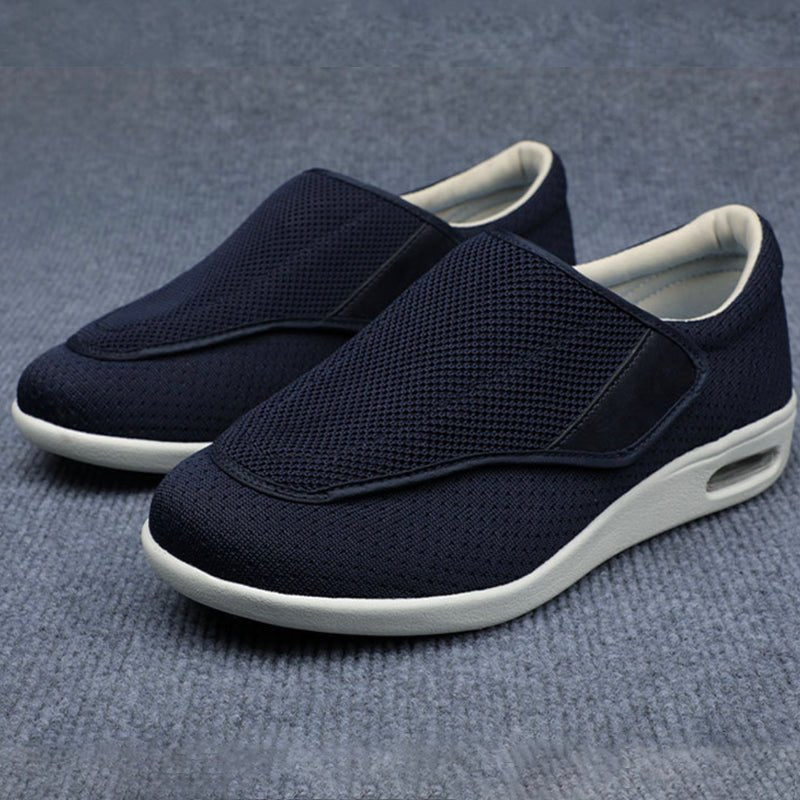 Unisex Wide-Fit Knit Walking Shoes