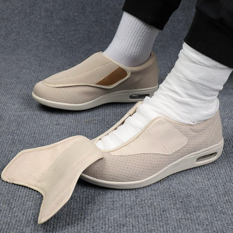 Unisex Wide-Fit Knit Walking Shoes