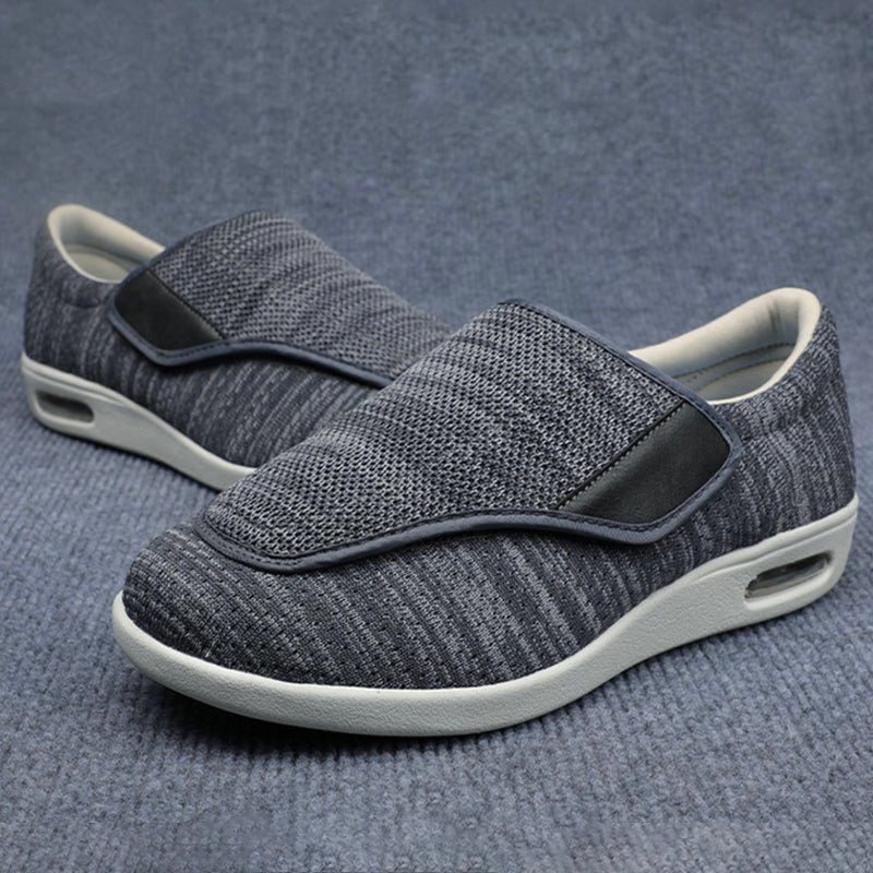 Unisex Wide-Fit Knit Walking Shoes
