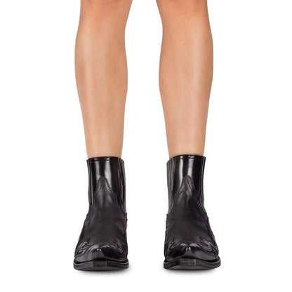Western Cowboy Ankle Boots