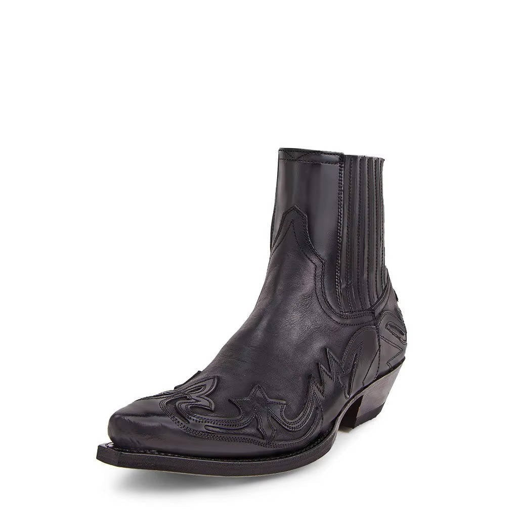 Western Cowboy Ankle Boots